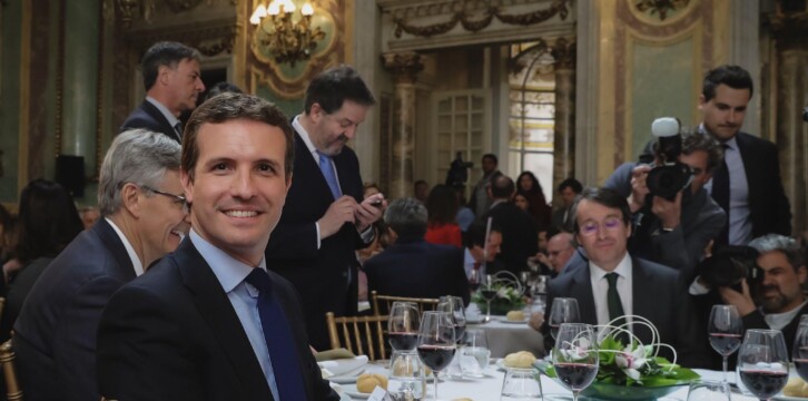 Pablo Casado en el Foro ABC