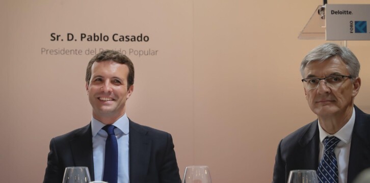 Pablo Casado en el Foro ABC