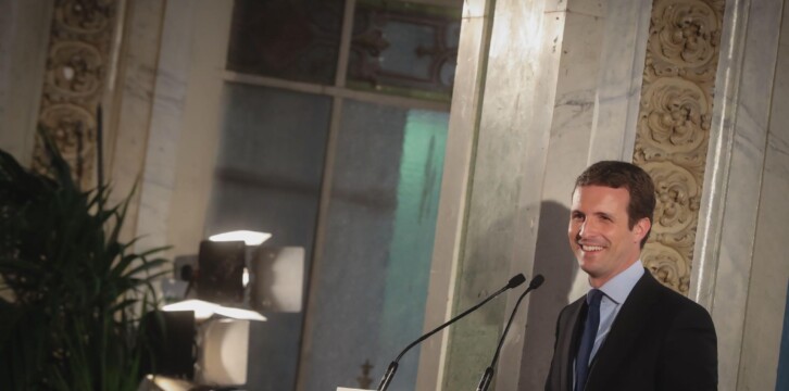 Pablo Casado en el Foro ABC