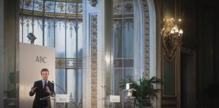 Pablo Casado en el Foro ABC