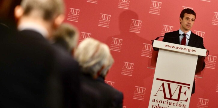 Pablo Casado en Valencia