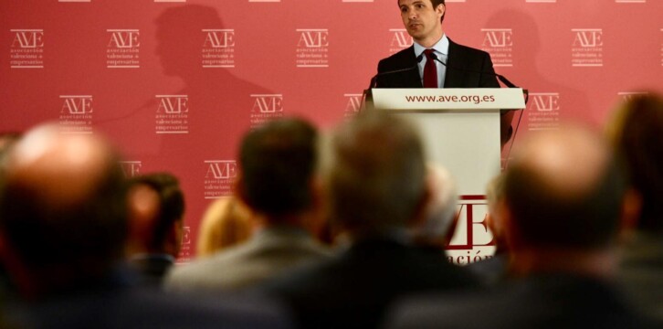 Pablo Casado en Valencia
