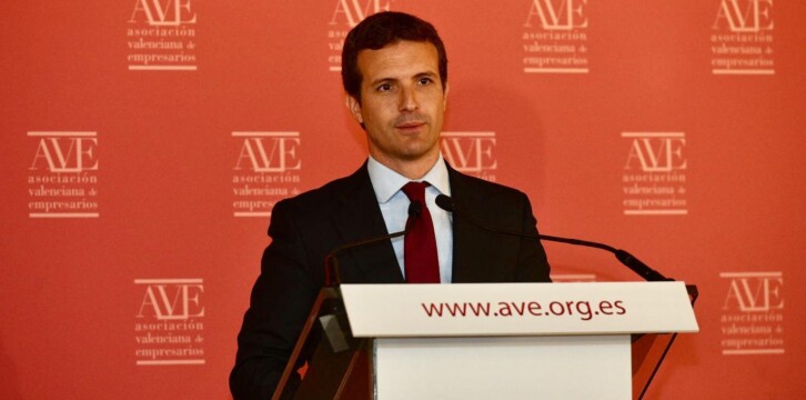 Pablo Casado en Valencia