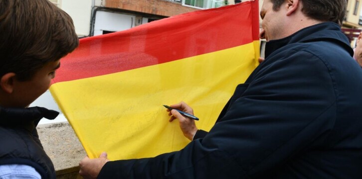 Pablo Casado en Cáceres