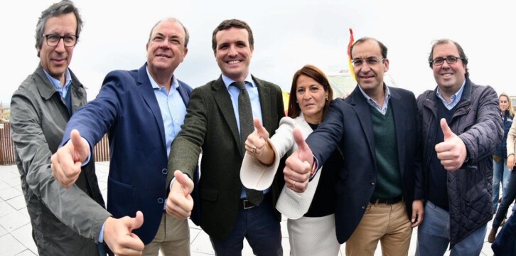 Pablo Casado en Cáceres