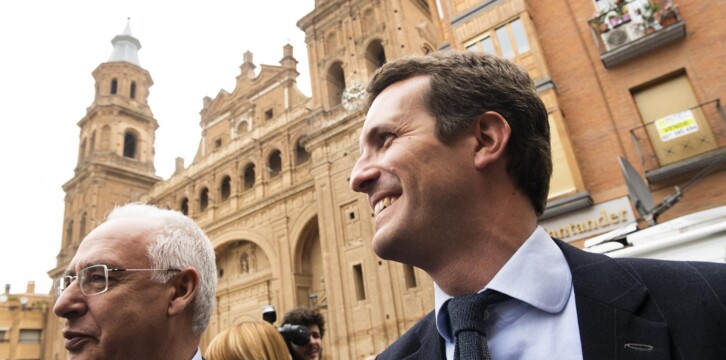 Pablo Casado en Alfaro