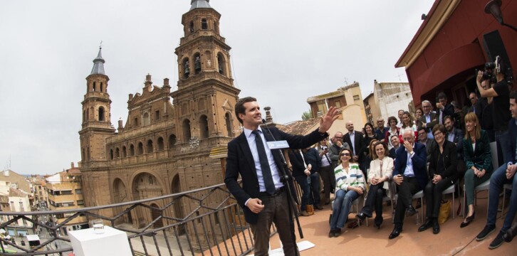 Pablo Casado en Alfaro