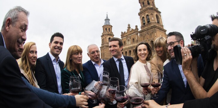 Pablo Casado en Alfaro