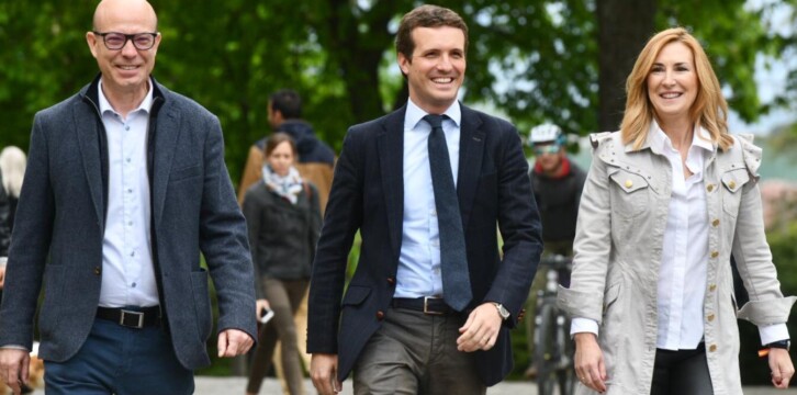 Pablo Casado en Pamplona