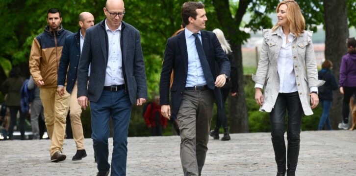 Pablo Casado en Pamplona