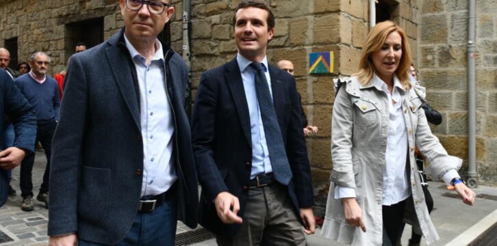 Pablo Casado en Pamplona