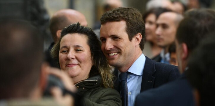 Pablo Casado en Pamplona