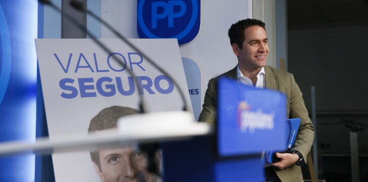 Teodoro García Egea en Madrid