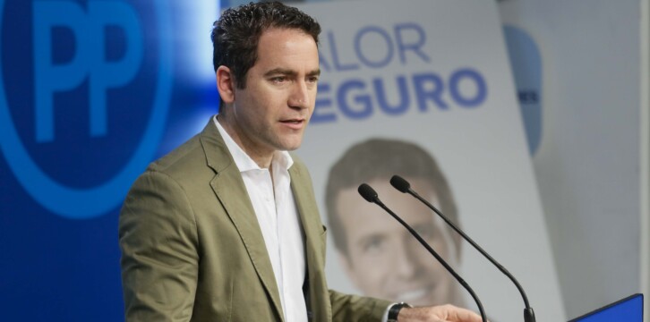 Teodoro García Egea en Madrid