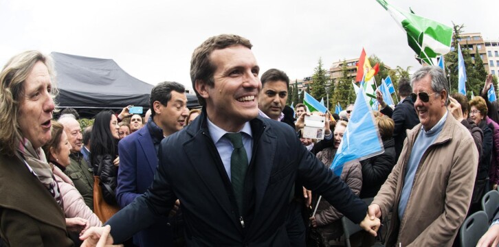 Pablo Casado en Granada