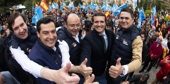 Pablo Casado en Granada