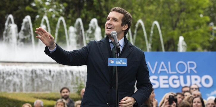 Pablo Casado en Granada