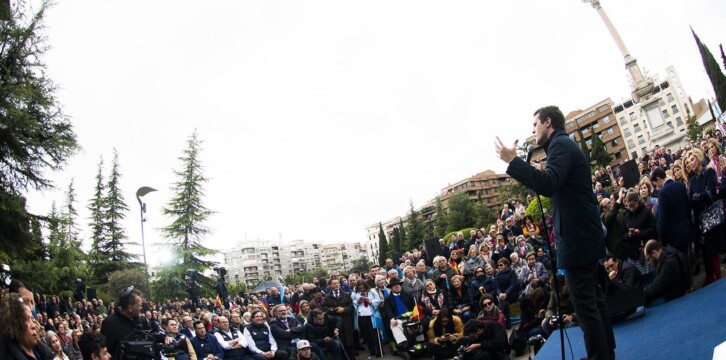 Pablo Casado en Granada