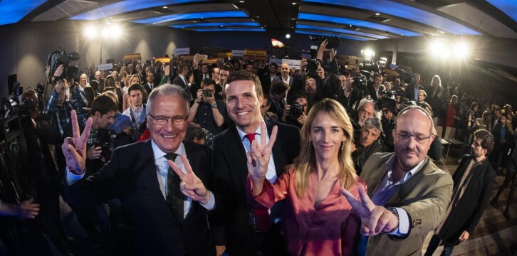 Pablo Casado en Barcelona
