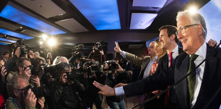 Pablo Casado en Barcelona