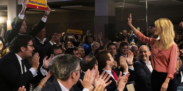 Pablo Casado en Barcelona