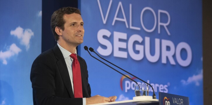 Pablo Casado en Barcelona