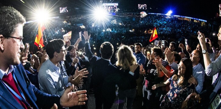 Pablo Casado cierre de campaña en Madrid