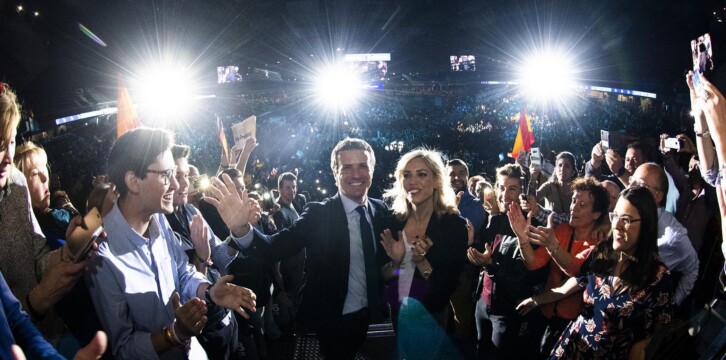 Pablo Casado cierre de campaña en Madrid