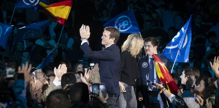 Pablo Casado cierre de campaña en Madrid