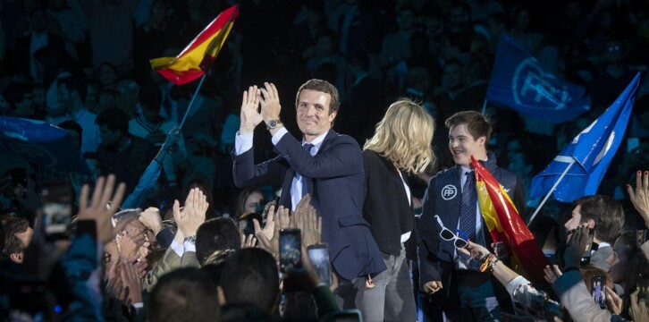 Pablo Casado cierre de campaña en Madrid
