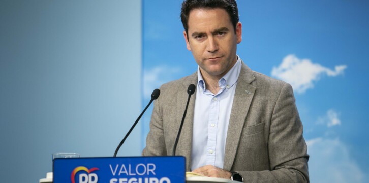 Teodoro García Egea rueda de prensa