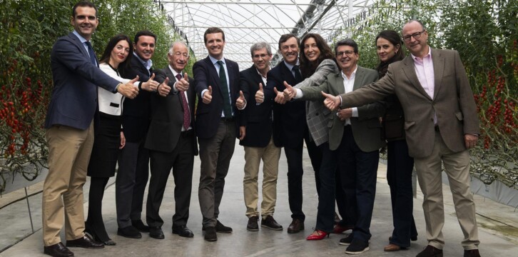Pablo Casado en Almería