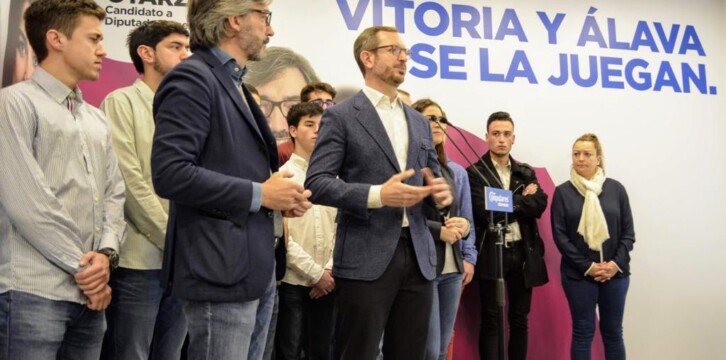 Javier Maroto en Vitoria