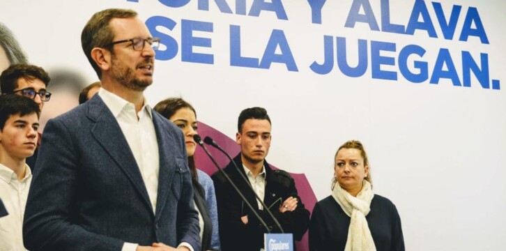 Javier Maroto en Vitoria