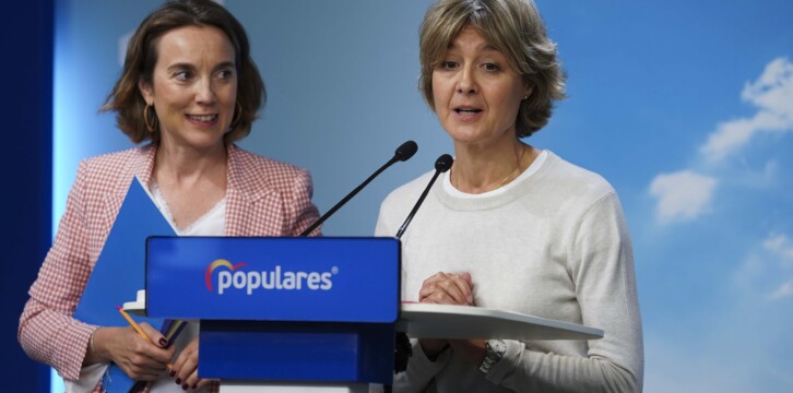 Rueda de prensa Cuca Gamarra e Isabel García Tejerina