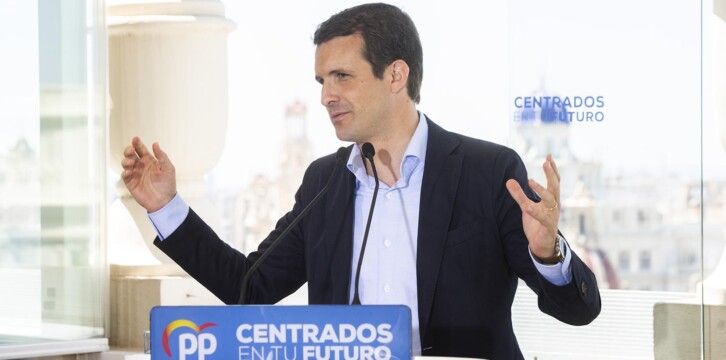 Pablo Casado en Valencia