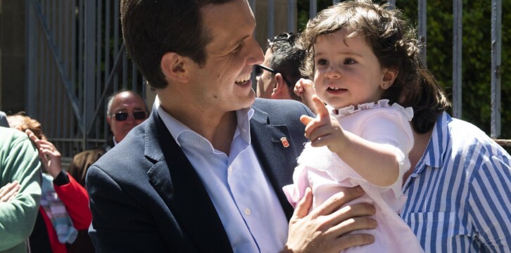 Pablo Casado en Pamplona