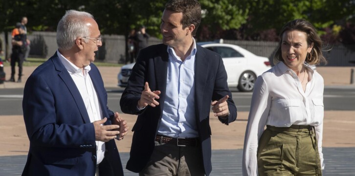 Pablo Casado en Logroño