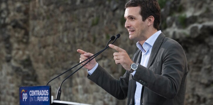 Pablo Casado en Plasencia