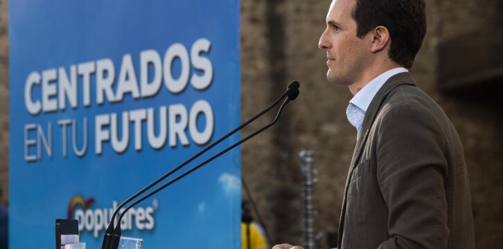 Pablo Casado en Plasencia