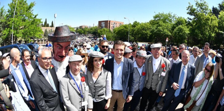 Pablo Casado en San Isidro y entrega de medallas