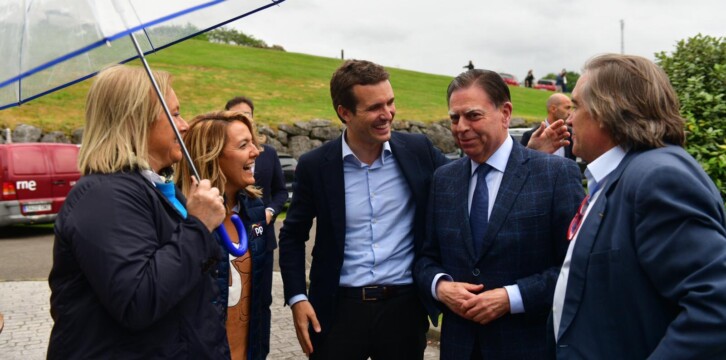 Pablo Casado en Villaviciosa (Asturias)