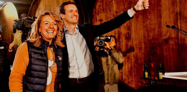 Pablo Casado en Villaviciosa (Asturias)