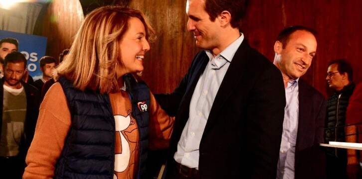 Pablo Casado en Villaviciosa (Asturias)