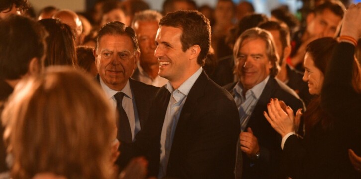 Pablo Casado en Villaviciosa (Asturias)