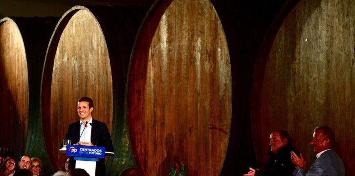 Pablo Casado en Villaviciosa (Asturias)