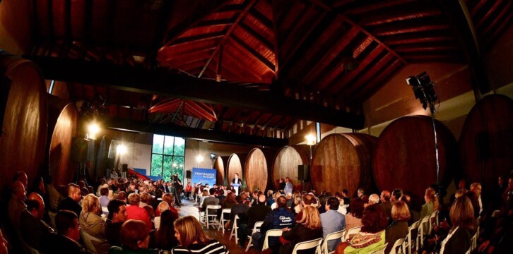 Pablo Casado en Villaviciosa (Asturias)