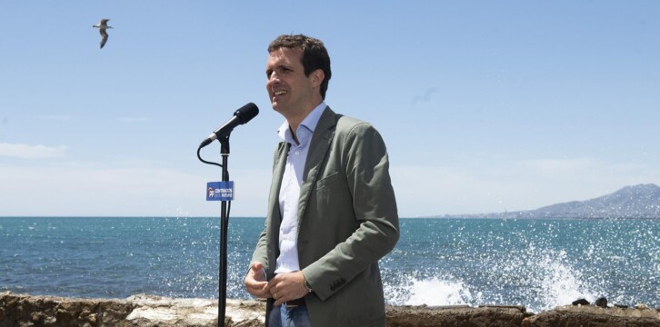 Pablo Casado en Málaga