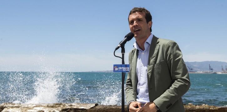 Pablo Casado en Málaga