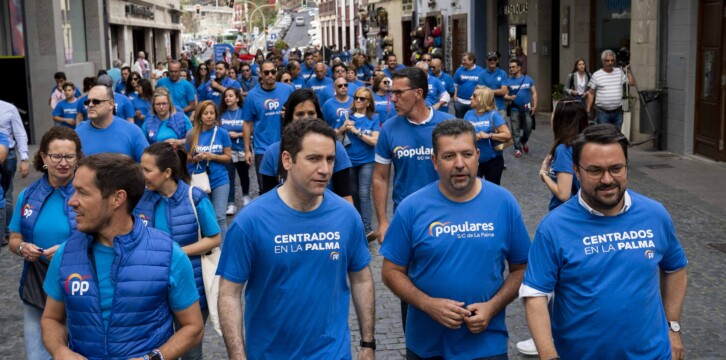 Teodoro García Egea en La Palma
